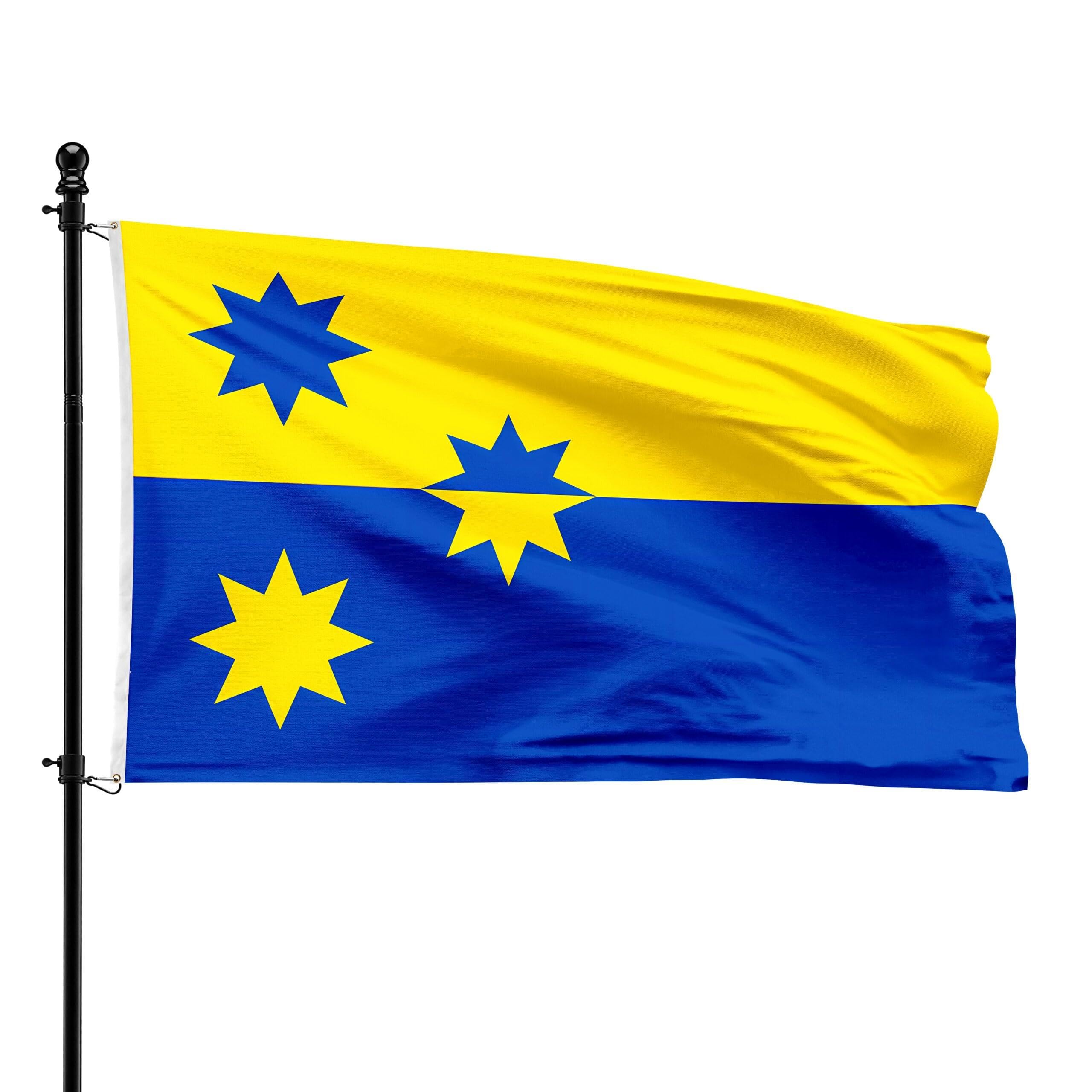 Drapeau Stabroek résistant 90 x 150 cm pour pavoiser sans usure