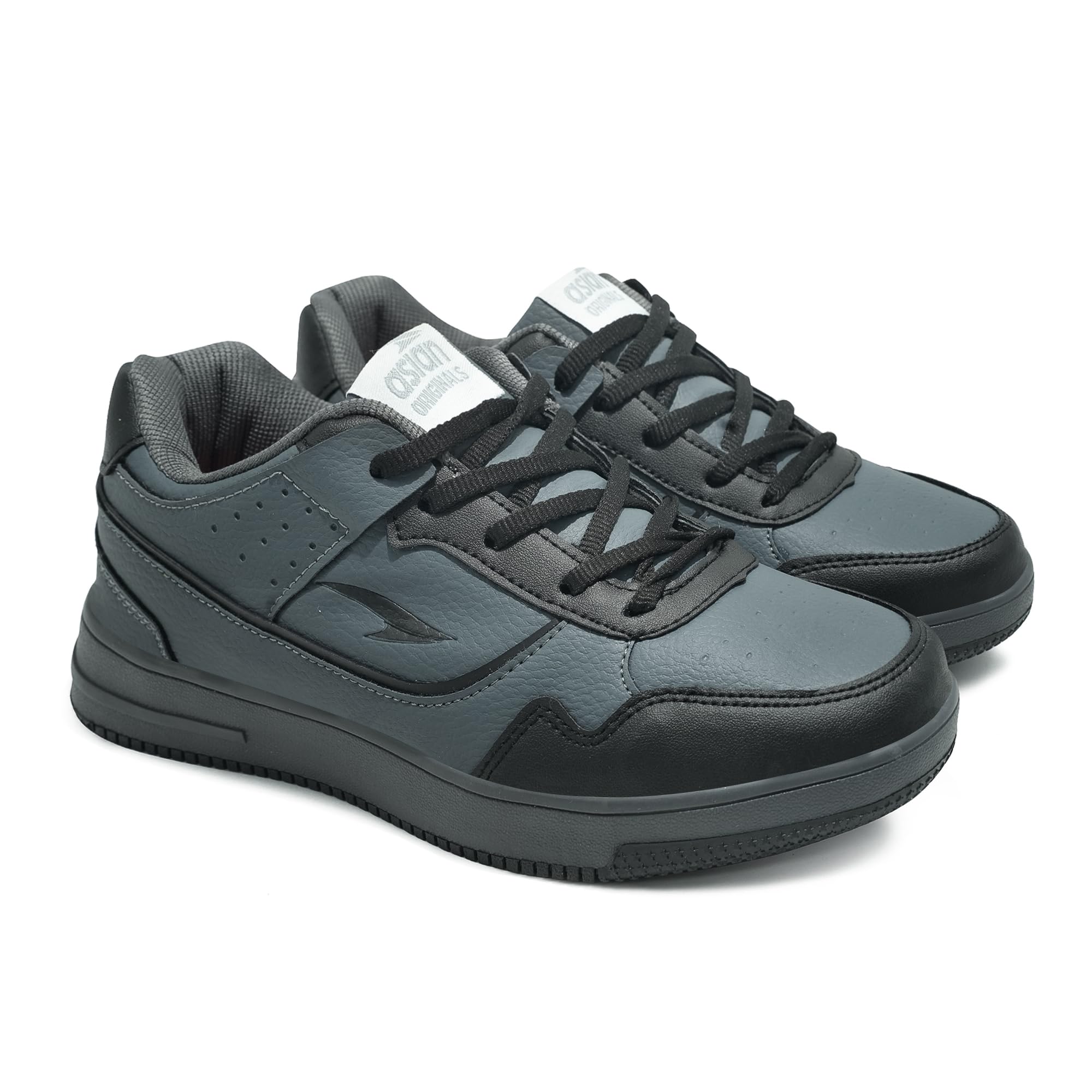 ASIAN Mens JASPER-17 Casual Sneaker,Gym Shoes with Chunky Rubber Outsole Technology with Waterproof Synthetic Upper TPR Sole with Memory Foam Insole Lace-up Shoes for Mens White Black (B0CKFCZ5ZP) Amazon Price History, Amazon Price Tracker