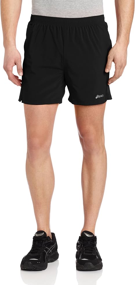 silver split short asics