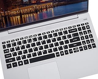 Keyboard Cover Protector Skin for Acer Aspire 5 Slim Laptop 15.6” A515-55 A515-55T A515-55G A515-43 A515-44G A515-54 A515-54G,15.6 inch Acer Aspire 3 A315-59 24P/Aspire 1 A115 Protective Skin-Black