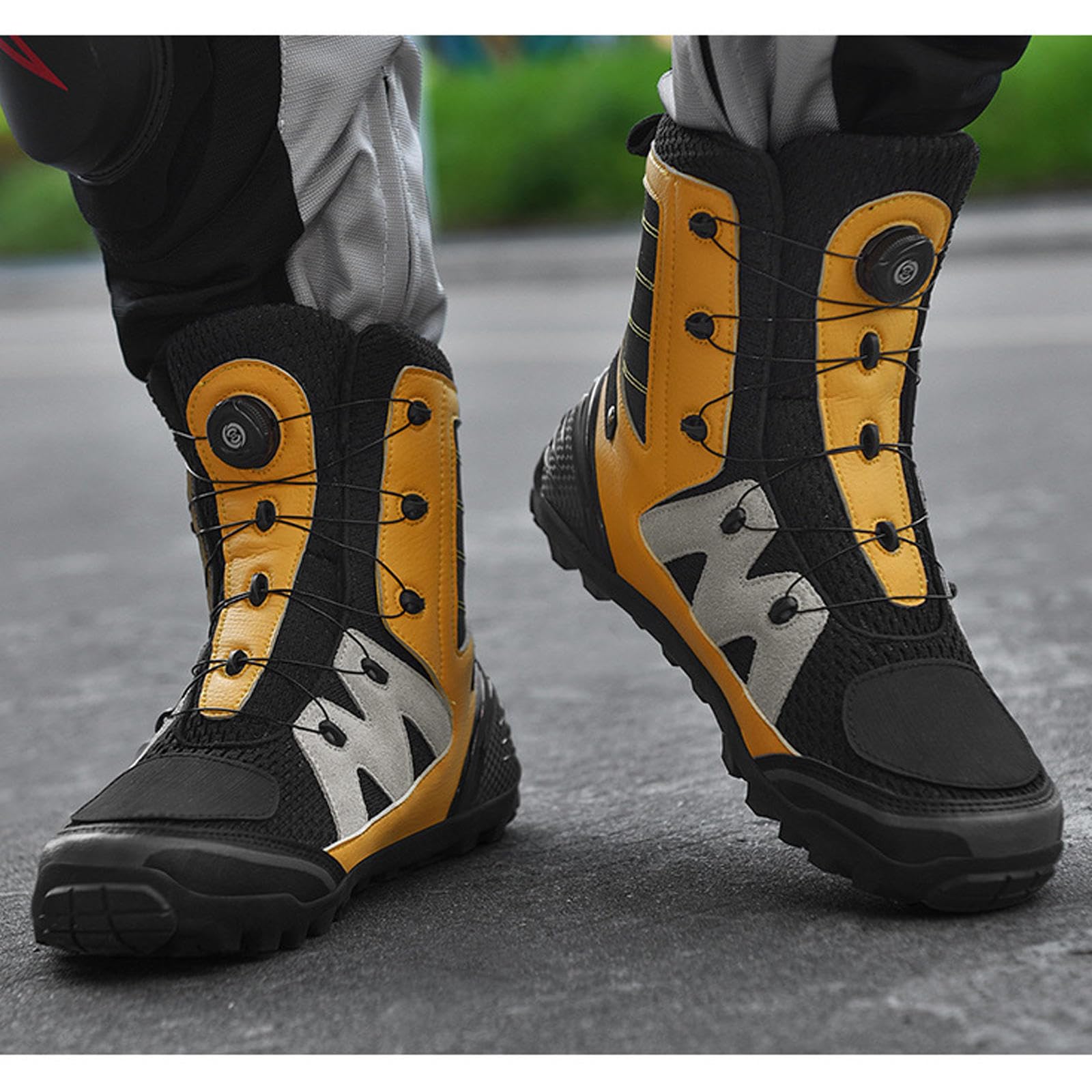 Botte Moto Homme Ors Iblah Chaussures De Moto Pour Femmes Et