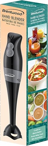 Vista 7 de Brentwood Appliances HB-32BK Batidora de mano de 2 velocidades y 200 vatios (negro)