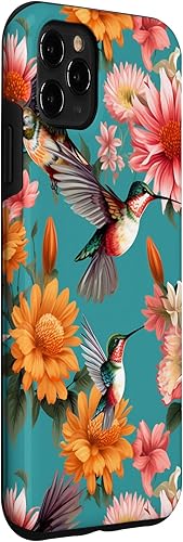 Miniatura 3 de Funda para iPhone 11 Pro Max Colibríes en vuelo