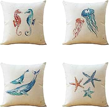 【未使用】China Seas★座布団カバー5枚★ Amazon.co.jp: クッションカバー 45X45cm, 4枚 - ベルベット