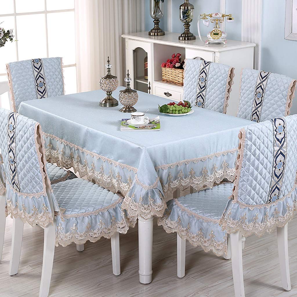 Nappe rectangle dentelle pour repas de famille et decoration de table