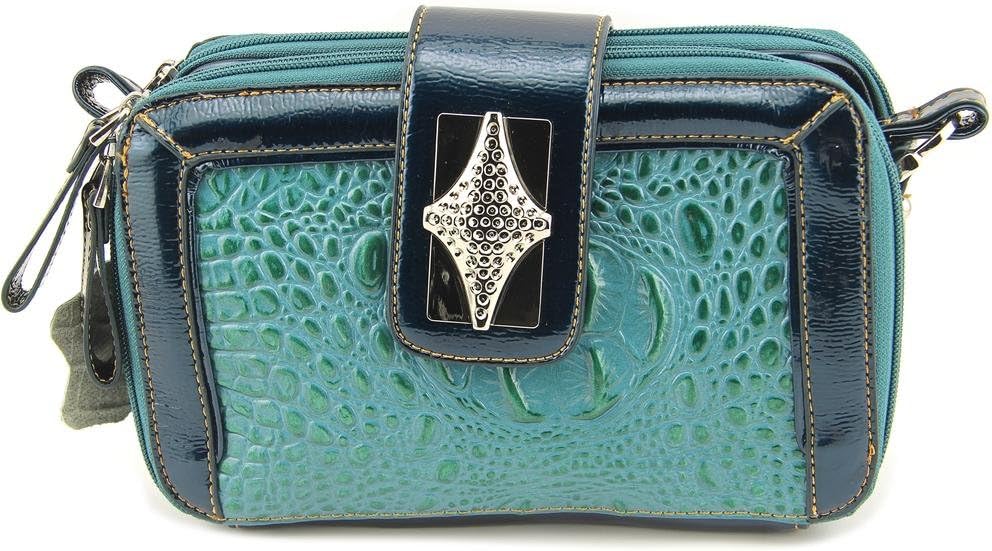 9015 Women Blue Messenger