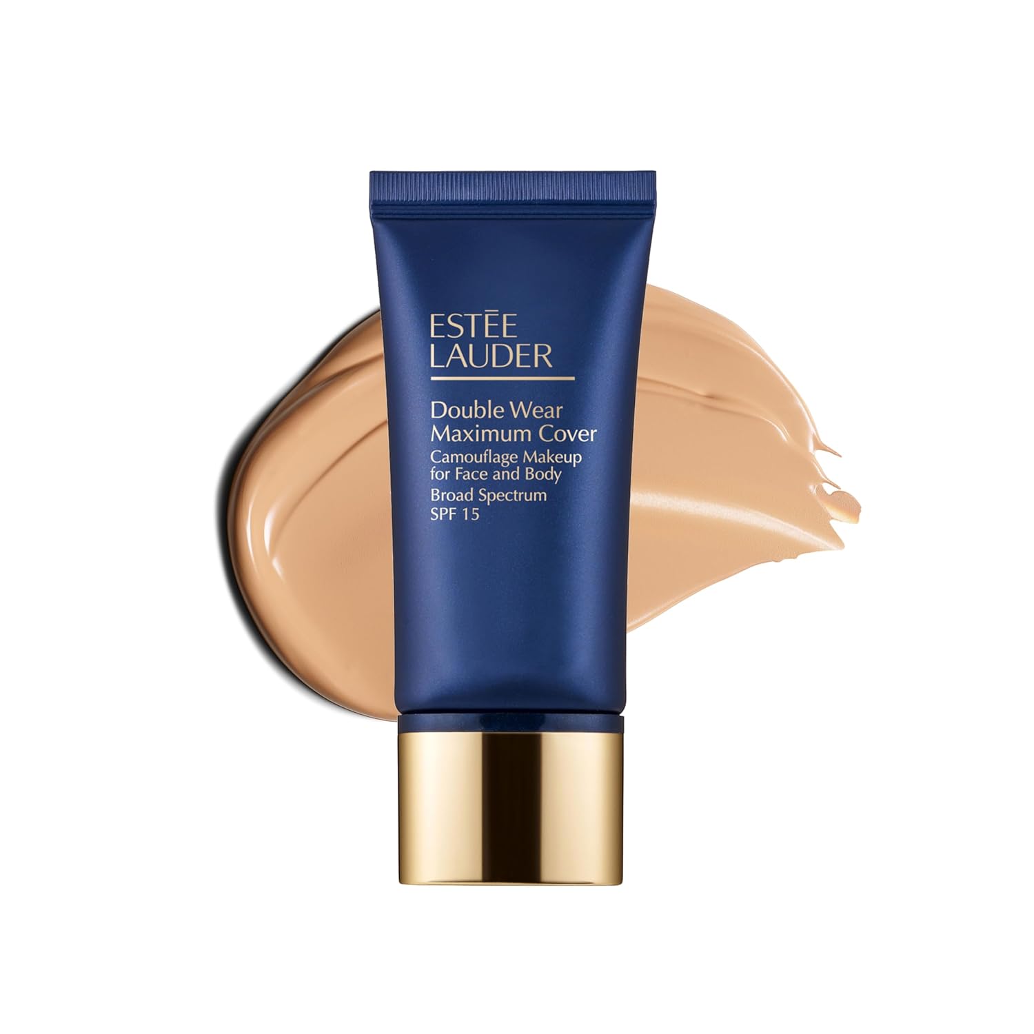 Estée Lauder Double Wear 24-Hour Maximum Cover Camouflage Foundation for Face and Body SPF 15 | Full Coverage | Tattoo Cover Up Makeup Waterproof, 1.0 Fl Oz
