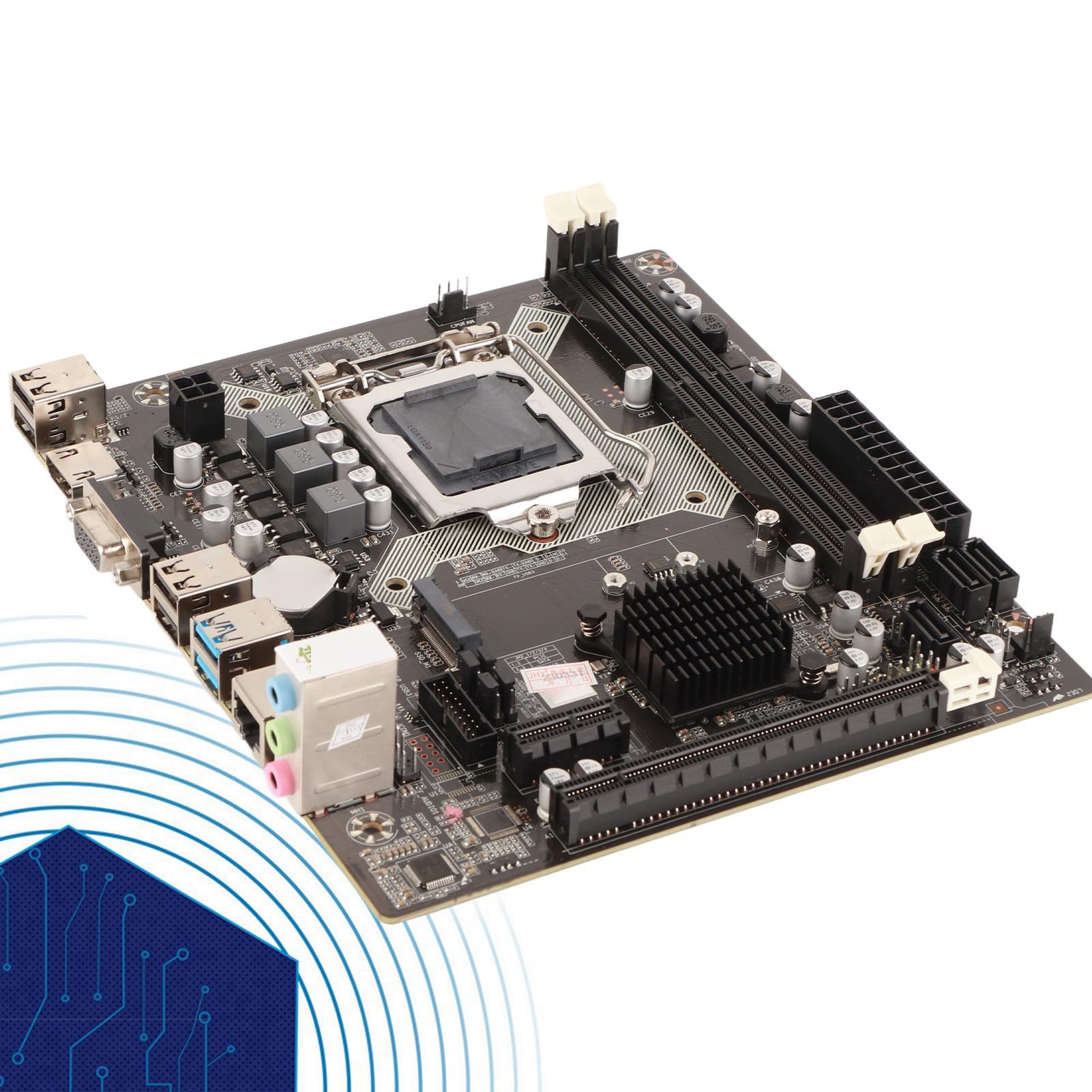 H81 LAG1150 DDR3 Motherboard 2.0 USB 2.0 Supporto VGA+ Dual Output Mainboard per PC Desktop di per Giocatori