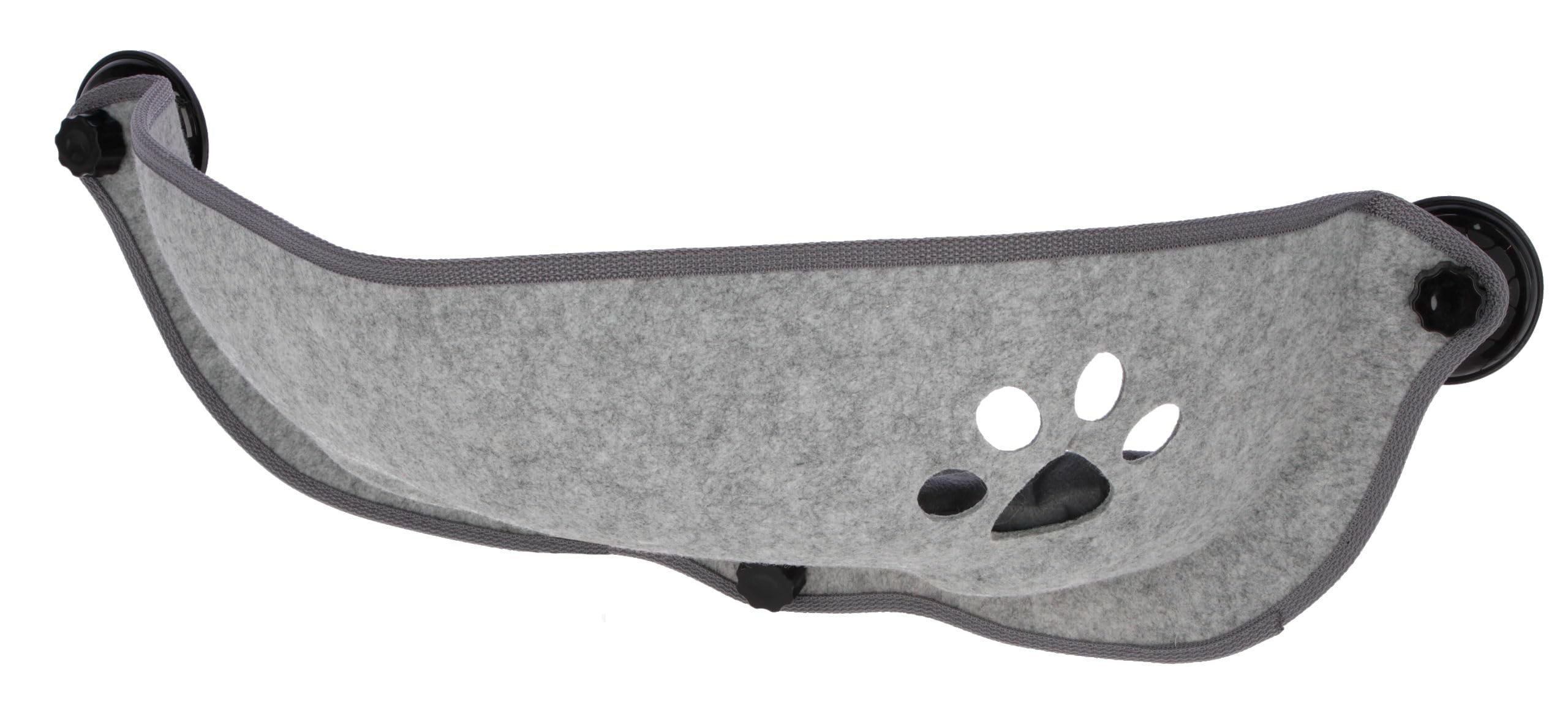 Cama para gatos de fieltro Kerbl Filzinos con acabados de alta densidad gris