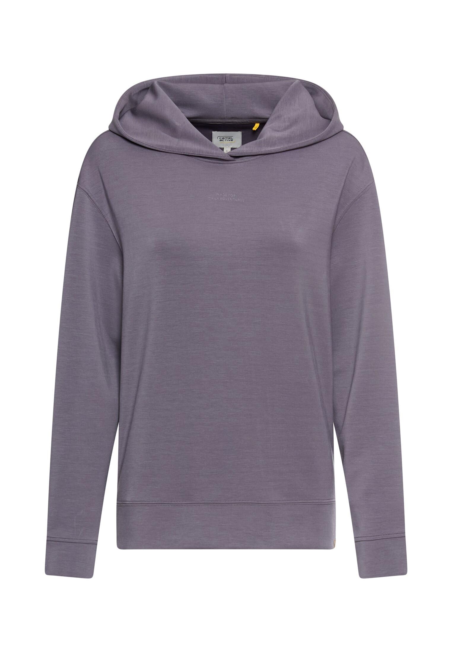 camel active Damen Hoodie im Relaxed Fit