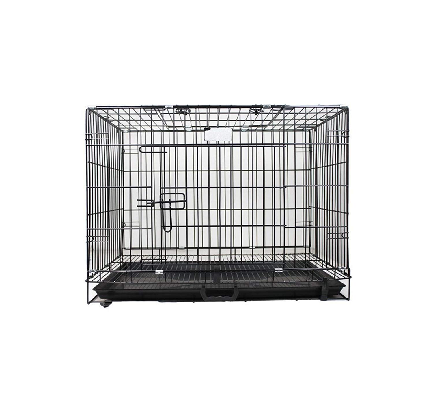 PSK PET MART Metal Dog Cage(Sky Black 36-Inch)