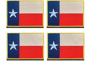 Texas Iron on Patch