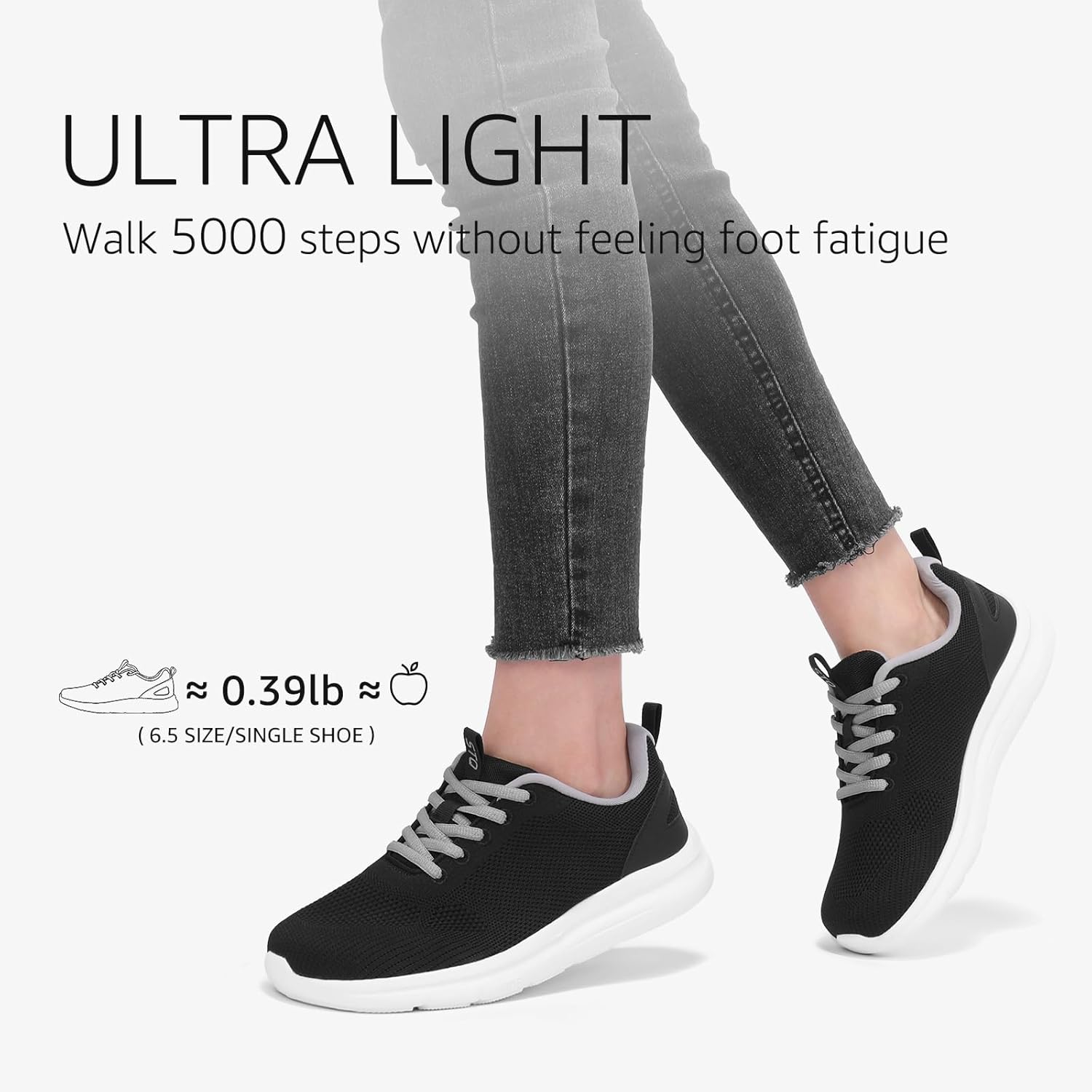 STQ Wide Toe Box Walking Shoes Women Orthopedic Swollen Feet Diabetic Tennis Running Sneakers for Plantar Fasciitis Arch Support Bunions - Image 7