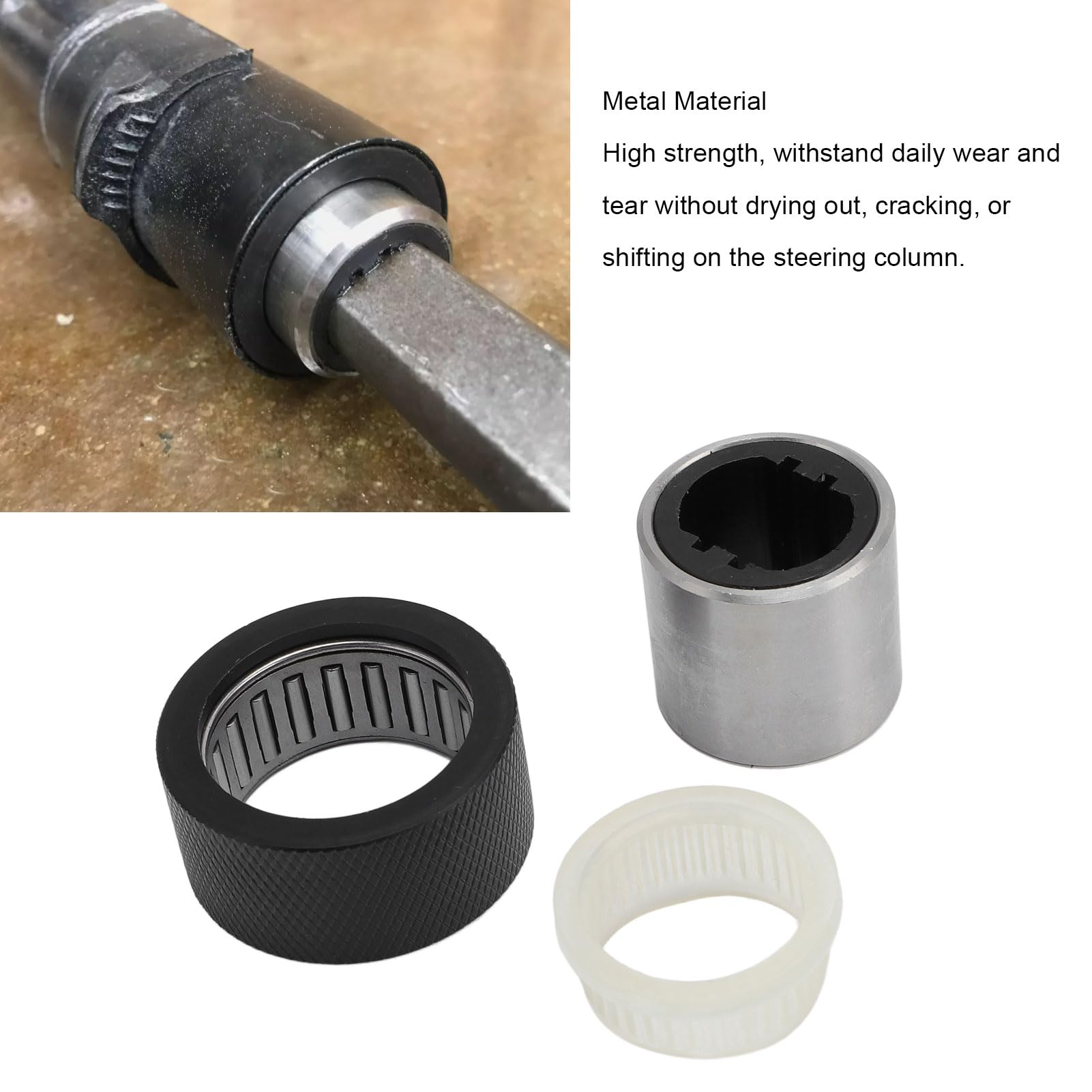 Steering Column Bearing Bushing Rebuild Kit 171 419 517 Metall Hohe Haltbarkeit Ersatzteil für MK1 Rabbit Cabriolet Baujahr 1974 bis 1983