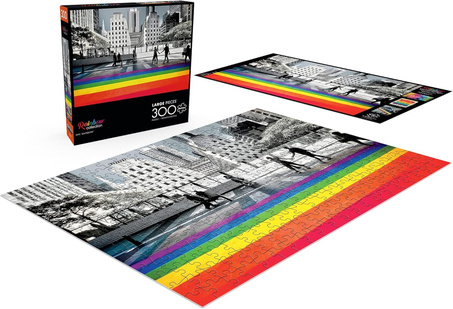 Amazon.com: Buffalo Games - Mick Mick NYC - NYC Rainbow - 300