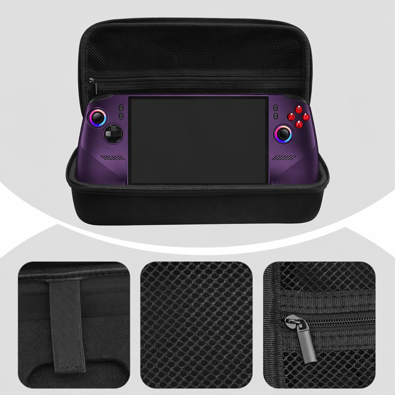 Kexpery MSI Etui Rigide pour Claw 8 EX AI Plus Console Étui de Jeu Portable