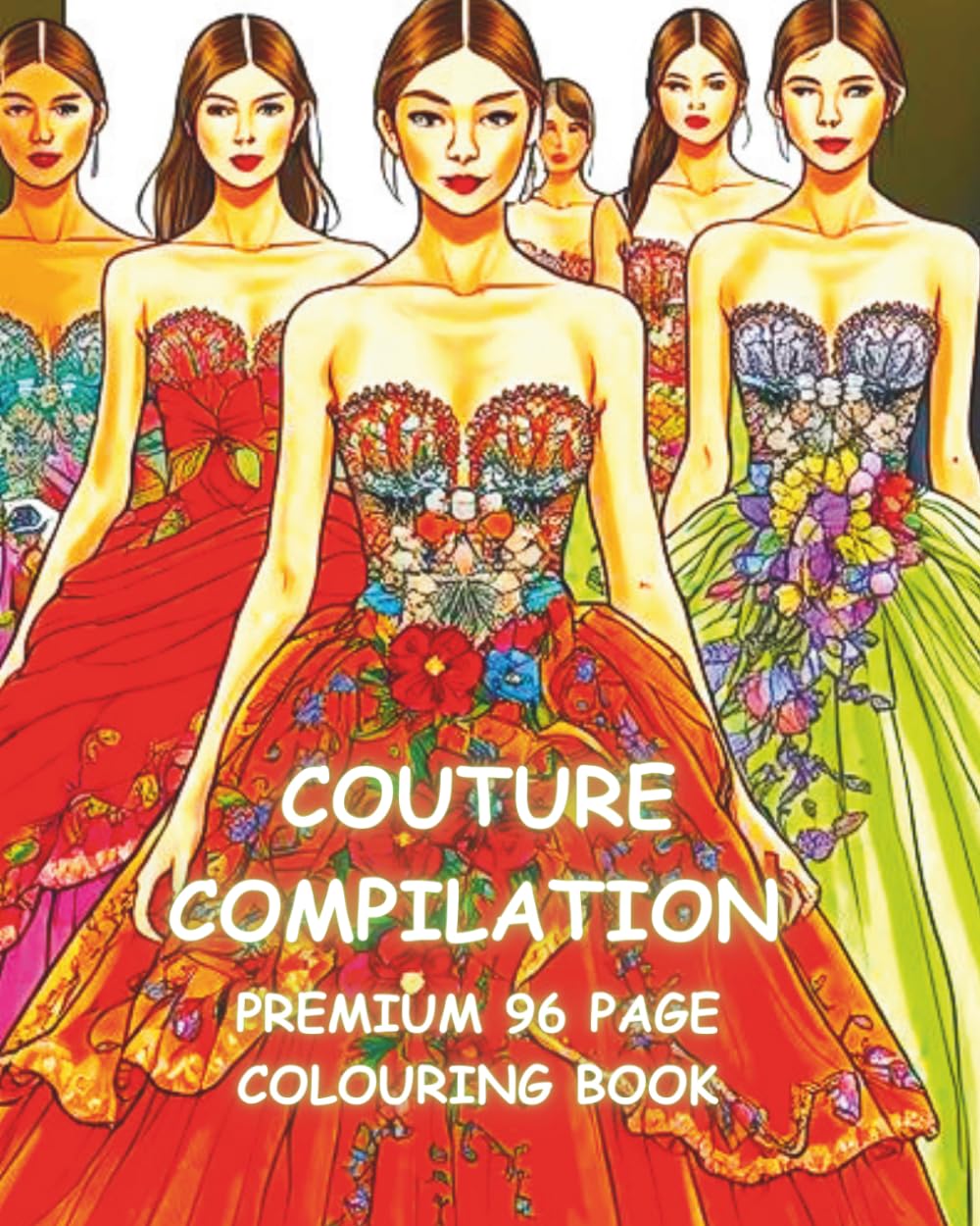 COUTURE COMPILATION: A Haute Couture Premium Colouring Book (AVANT GARDE HAUTE COUTURE)