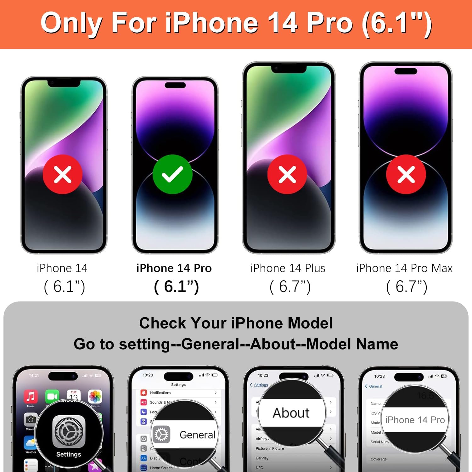 iCoverCase Compatible with iPhone 14 Pro Case with Card Holder, Wallet Case for Women Men RFID Blocking PU Leather Protective Phone Case 6.1 Inch (Beige Leopard) - Image 2