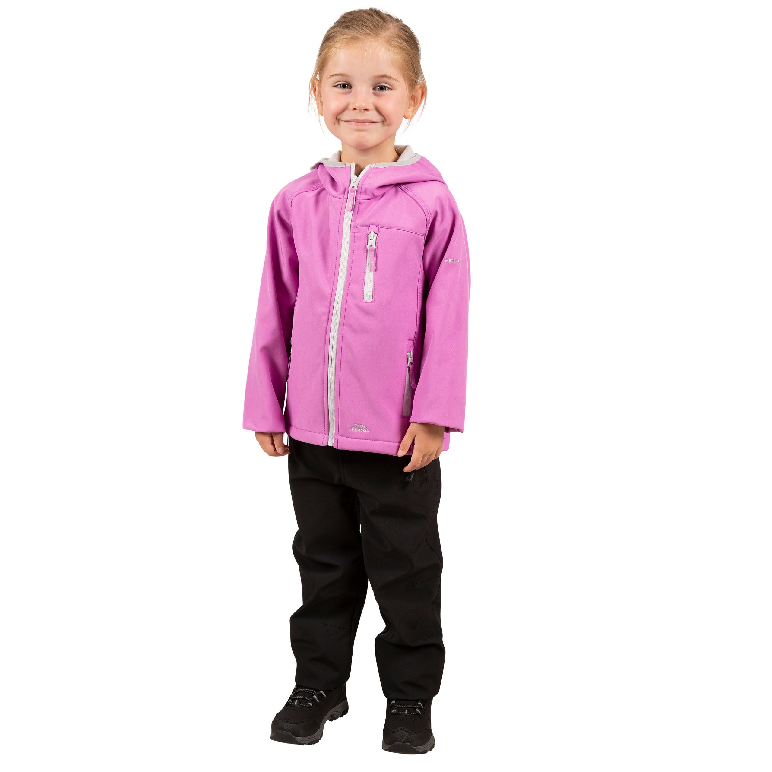 Trespass Kian-Kids Softshell Jkt Giacca Unisex-Bimbi