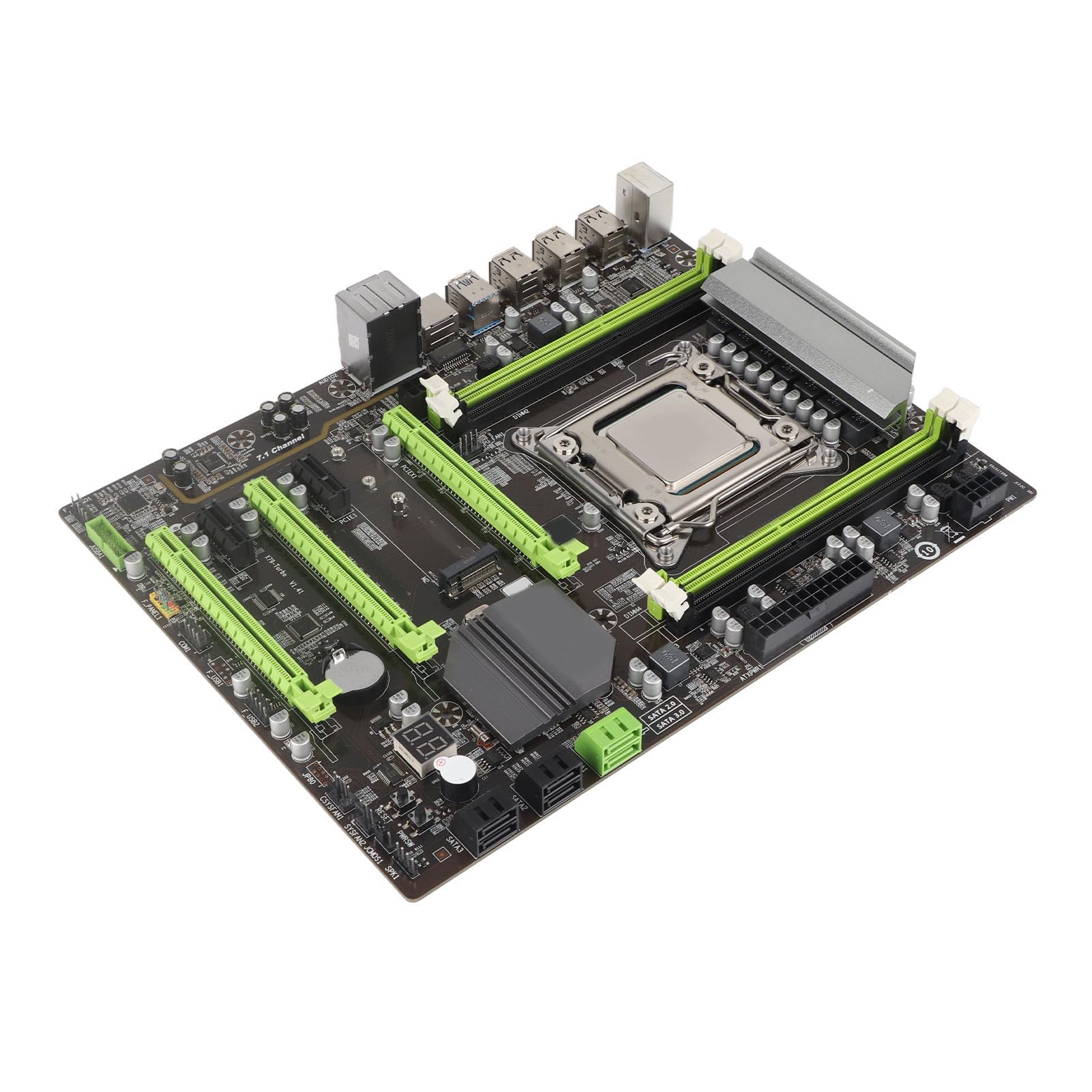 Płyta Główna do Komputerów Stacjonarnych, DDR3 4xDDR3 DIMM, Interfejs NVME M.2, 8-fazowe Zasilanie do Wymiany Komputera, z Interfejsem Modułu Karty Sieci Bezprzewodowej, dla