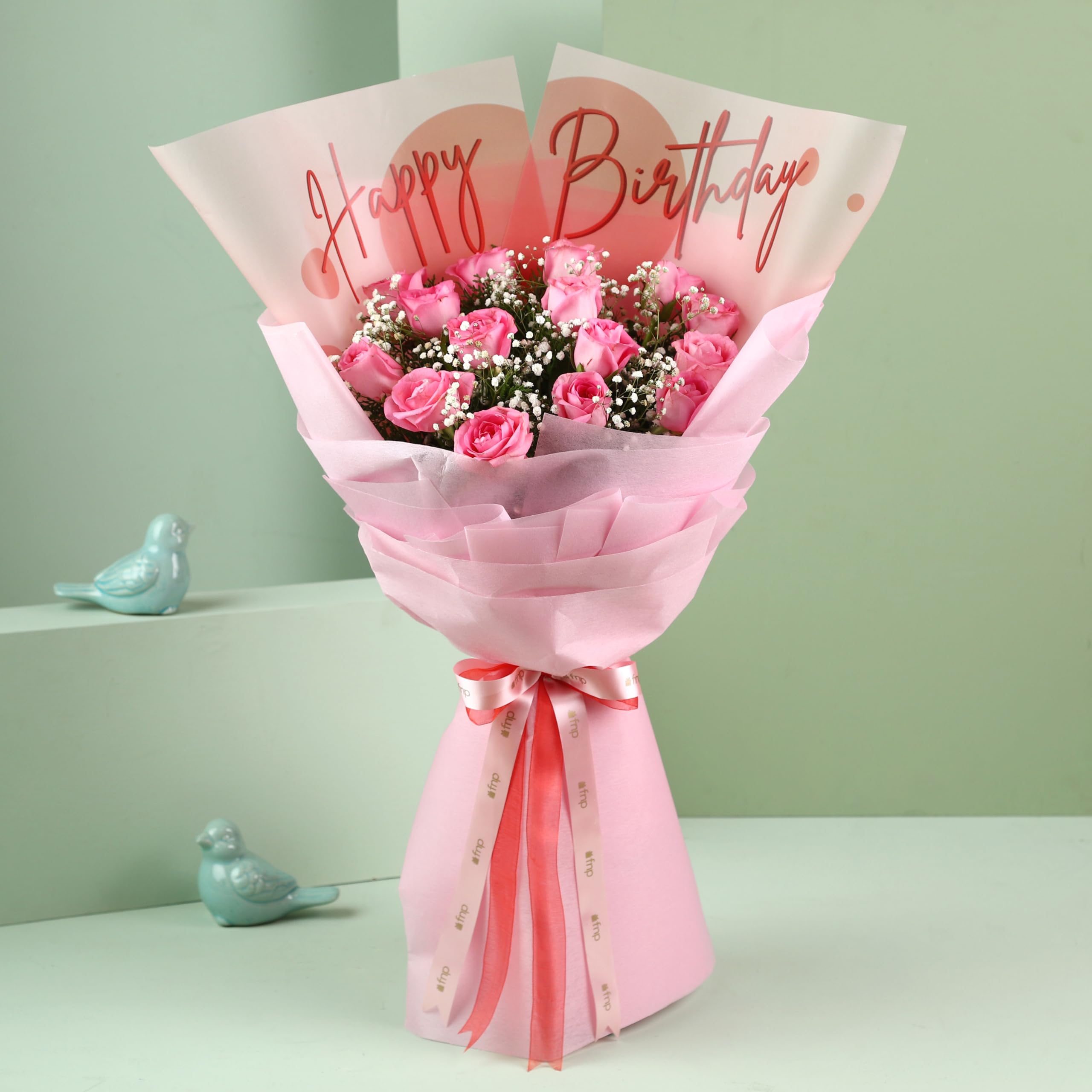 fnp Confetti Wishes Floral Bouquet For Birthday Gift, Anniversary Gift, Women's Day Gift, Valentine's Day Gift & Gift For Special Occasion (Same Day Delivery)-image-44
