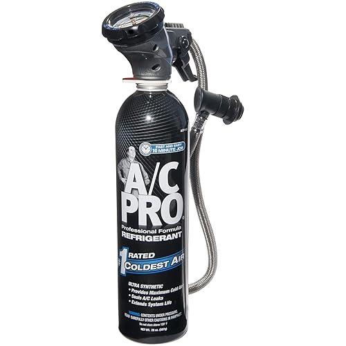 A/C Pro ACP100 Professional Formula R-134a AC Refrigerant Recharging Kit 20 oz