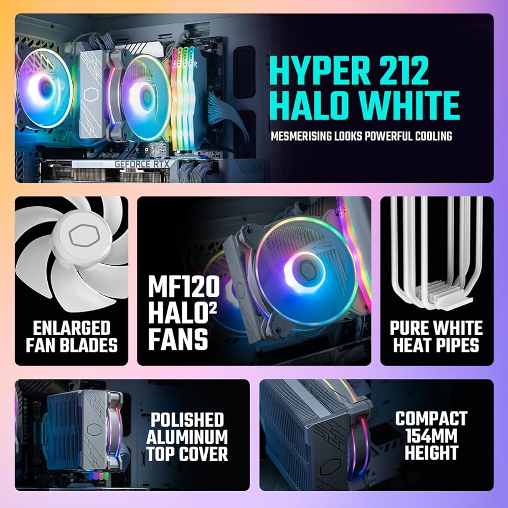 haloさん専用 Amazon.co.jp: Cooler Master Hyper 212 Halo White Sakura