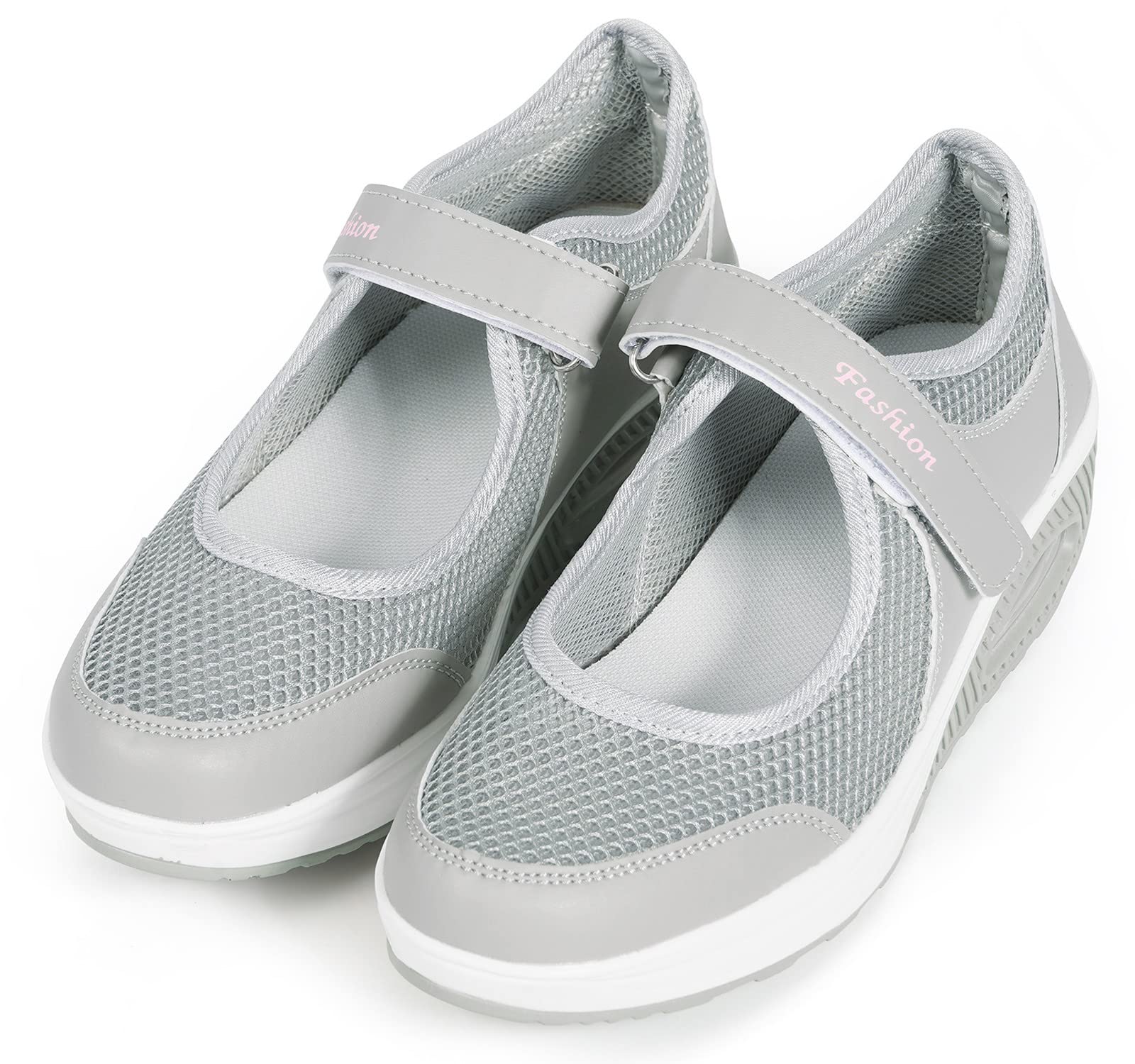 Sandalias para Mujer Malla Mary Jane Zapatos de Tela para Mujer Merceditas Plataforma Ligero Zapatillas Zapatos para Caminar Zapatillas De Deporte Talla 35-42 Zapatos de Deporte Mocasines Negros