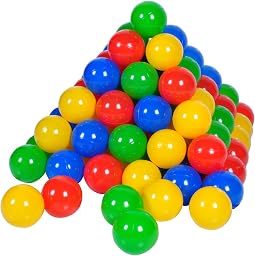 Bälleset ca. Ø6 cm - 100 Balls Colorful