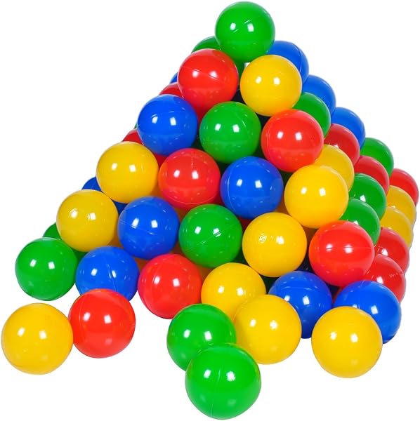 Bälleset ca. Ø6 cm - 100 Balls Colorful - 1