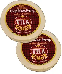 2 Queijos Minas Padrão Inteiro - Vila Caipira Artesanal da Serra da Canastra