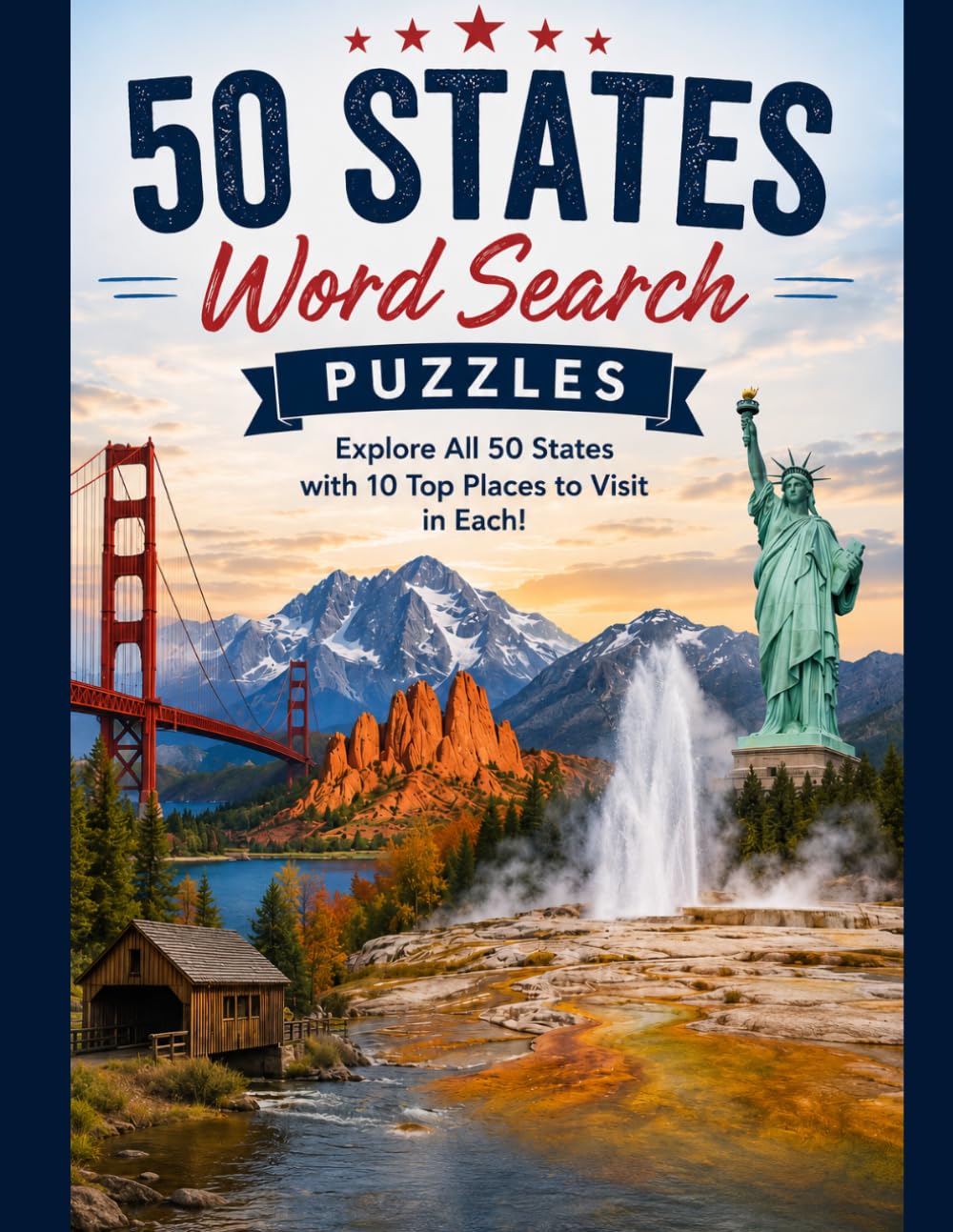 50 States Word Search Puzzles