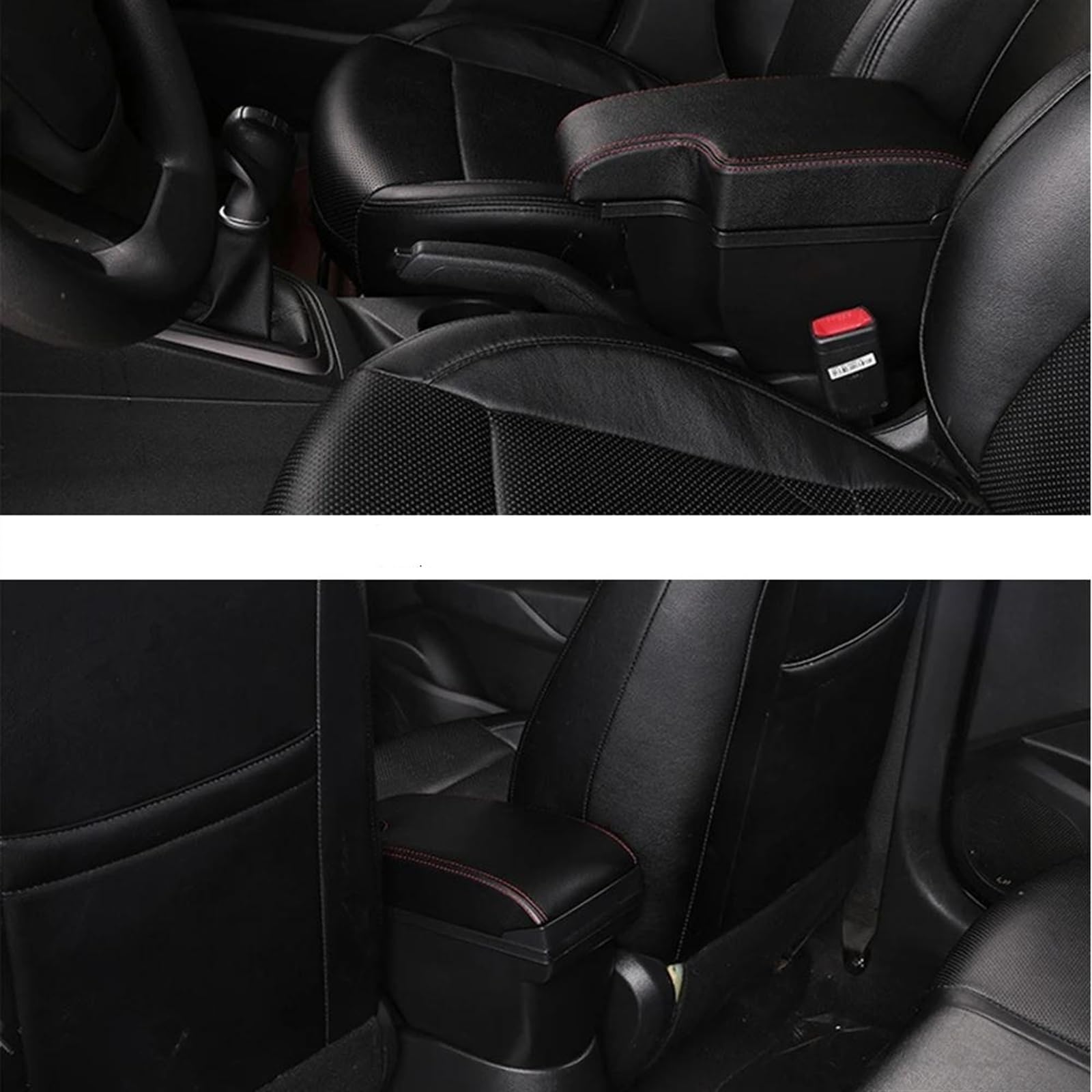 Podłokietnik do Nissan Juke (czerwony drut)