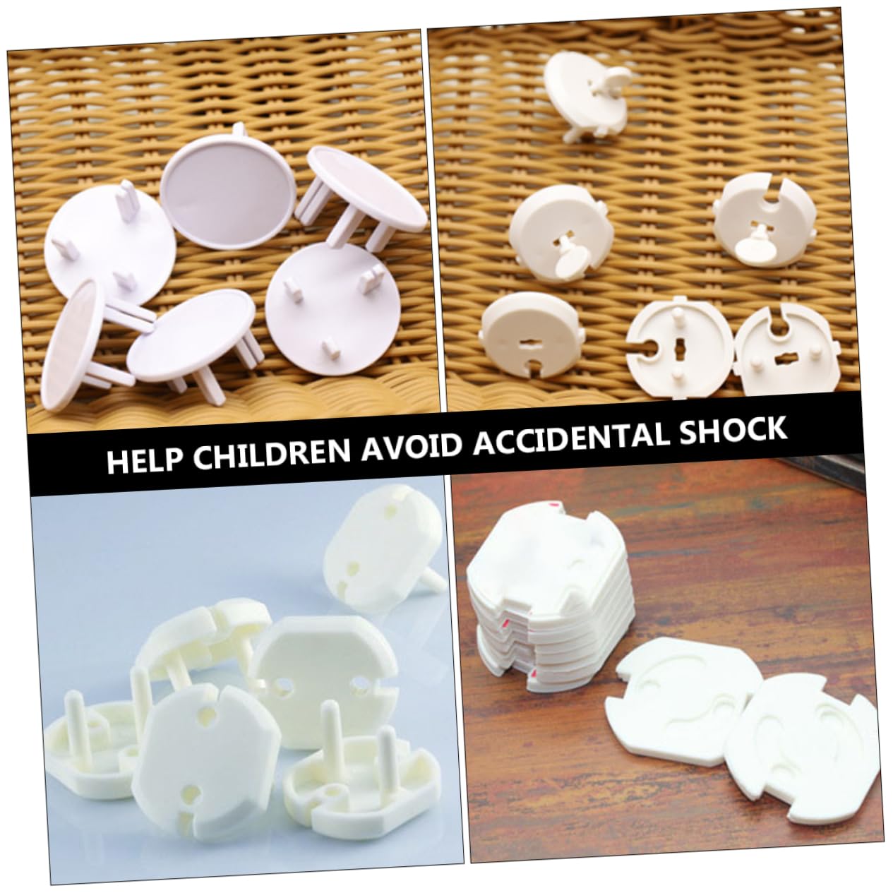 20pcs Boy Girl Socket Covers Safe Outlet Protectors for Childproofing Home Easy Install Electrical Safety Caps for Boy Girl Secure and Sturdy Protection Against Electric Shock