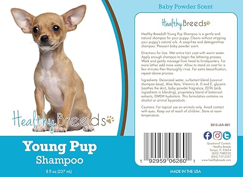 Miniatura 2 de Healthy Breeds Chihuahua Young Pup Shampoo 8 oz