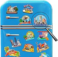 Vista 4 de Rosarito México - Imán para nevera con imán de madera 3D, monumentos coleccionables para viajes, decoración hecha a mano -2055