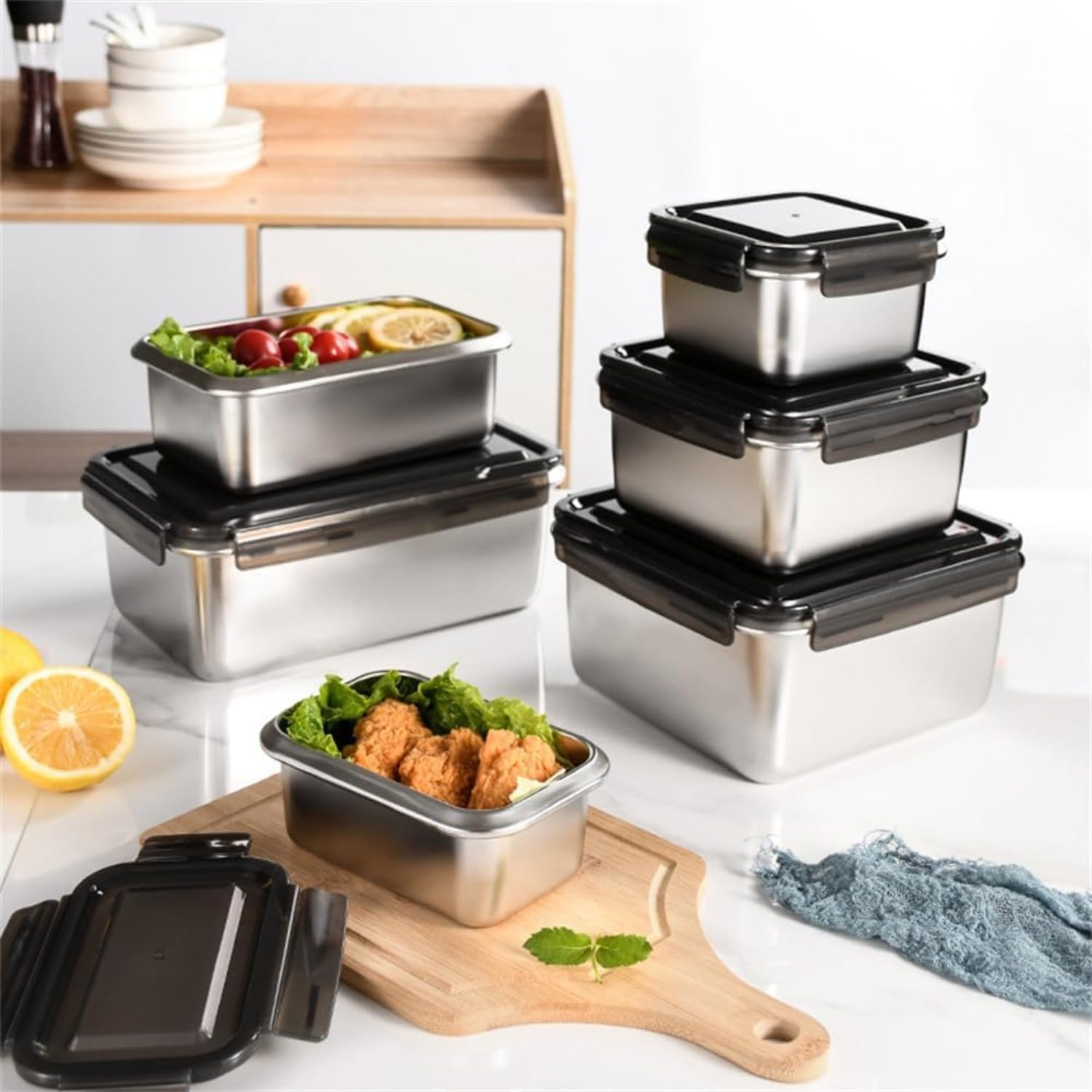Amazon｜保存容器 ステンレス 冷凍保存容器 食品保存容器 再利用可能