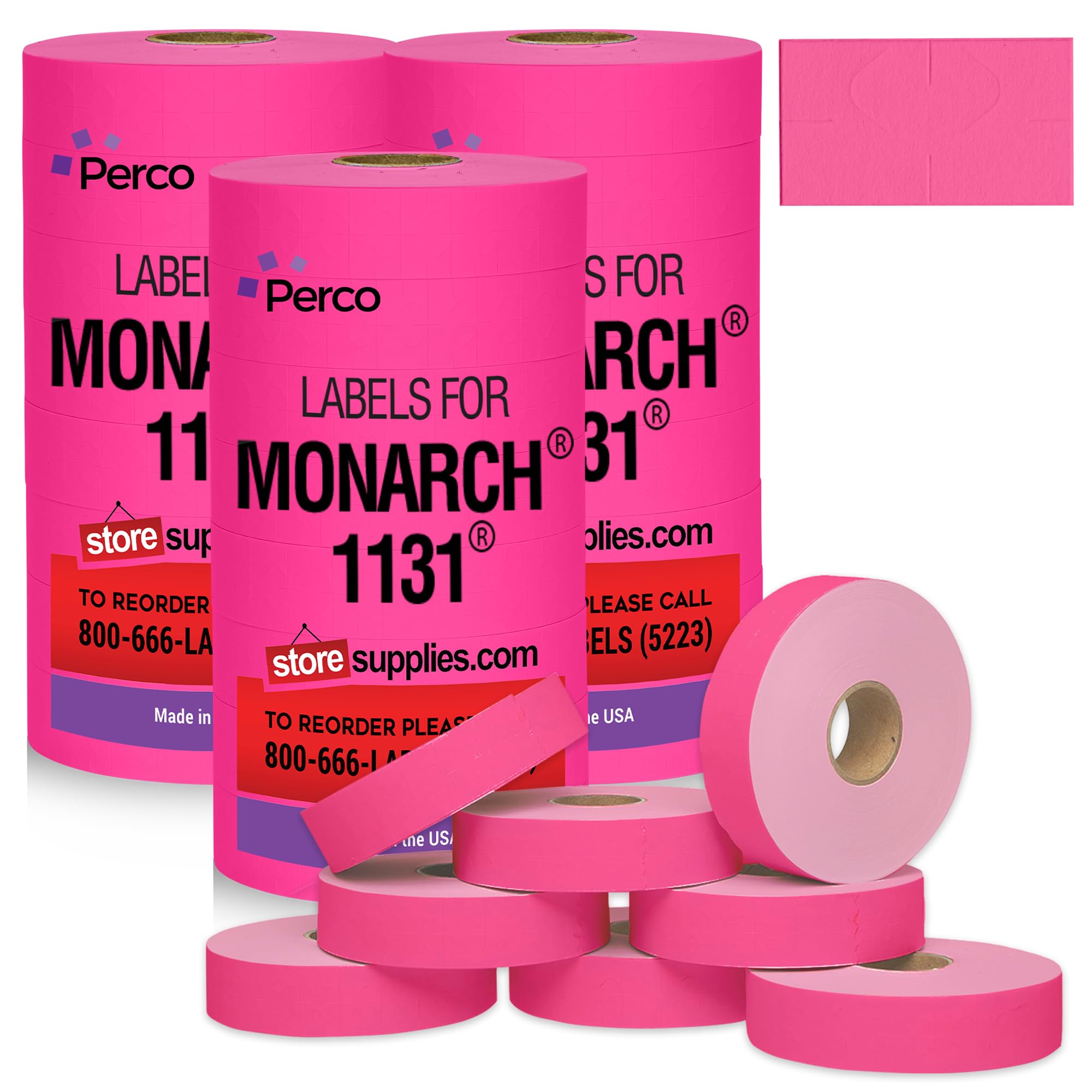 Etiquetas para Monarch 1131 y rollos de marcaje para comercio 8