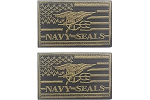 AliPlus Navy SEAL Patch Embroidered Morale Patch