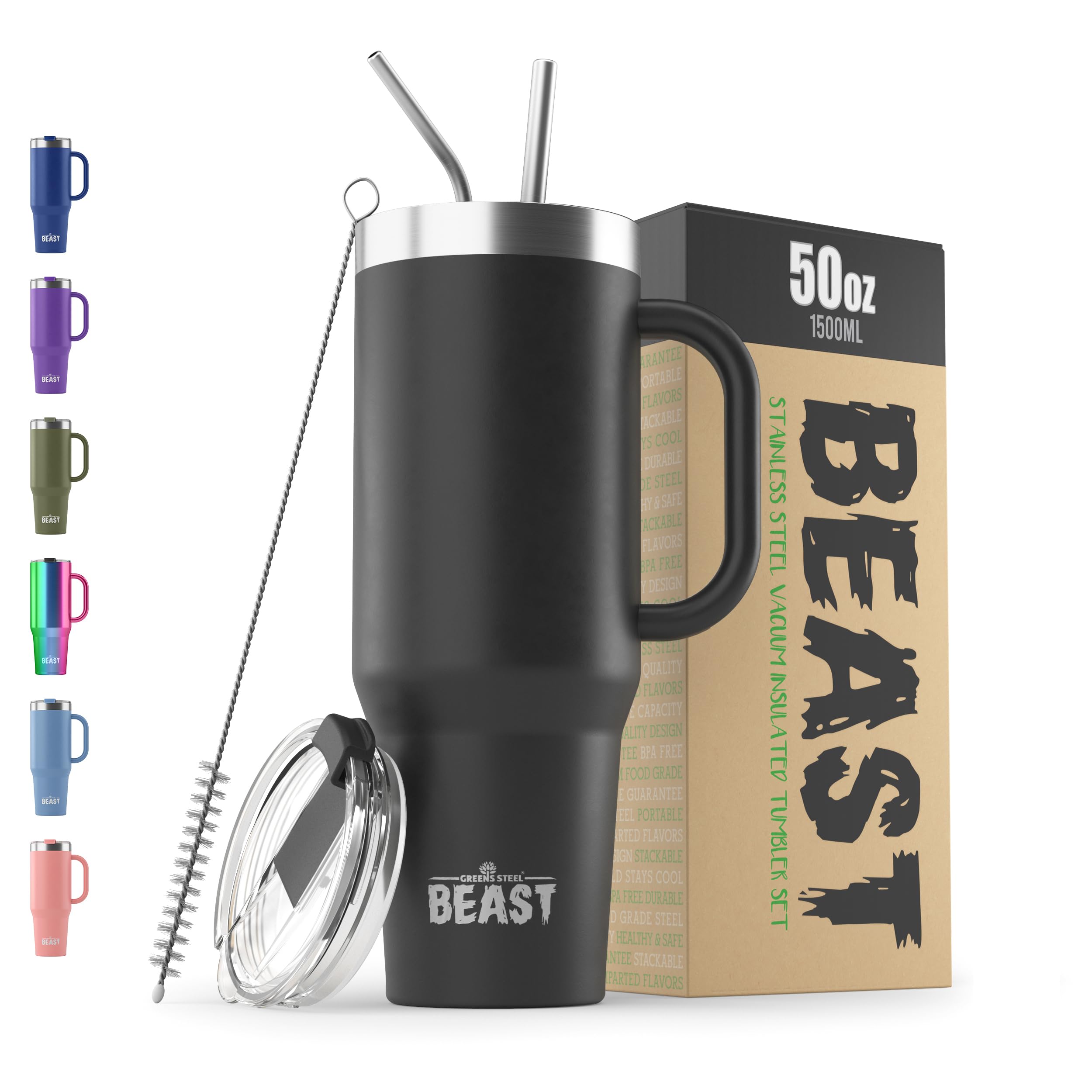 Greens Steel 50 oz Tumbler