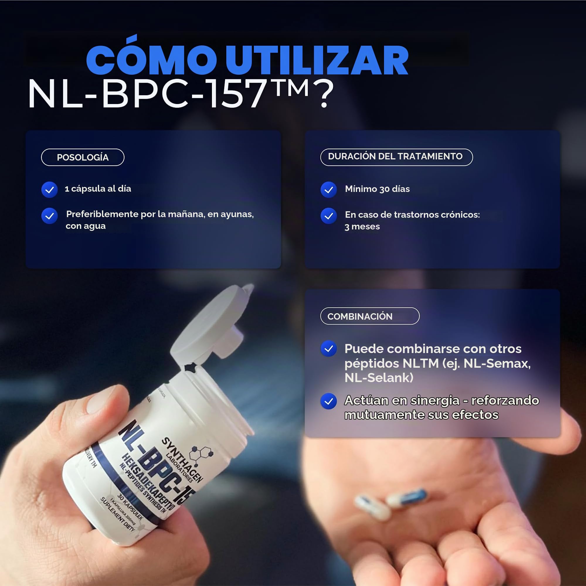 NL-157 - Para la Recuperación Muscular y Reparación de Tejidos - Para el Soporte de Articulaciones y Tendones - Para Mejorar la Resistencia y el Rendimiento Deportivo