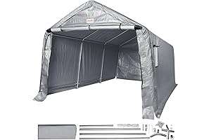 VEVOR Portable Motorcycle Storage Shed: Protect Your Ride