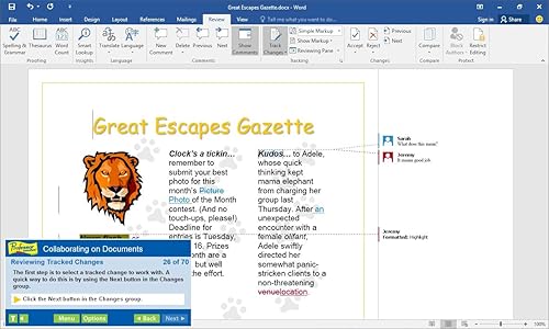 Miniatura 6 de Professor Teaches Office 2016 Tutorial Set Descargas Descargar