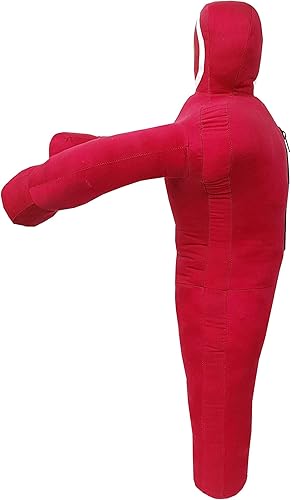 Miniatura 8 de DEFY Tidda Modelo Jiu Jitsu brasileño 39.4 in versión para niños Grappling Dummy Grueso Lona MMA Lucha Judo Dummy Bag Dummy Punching Kick Boxing