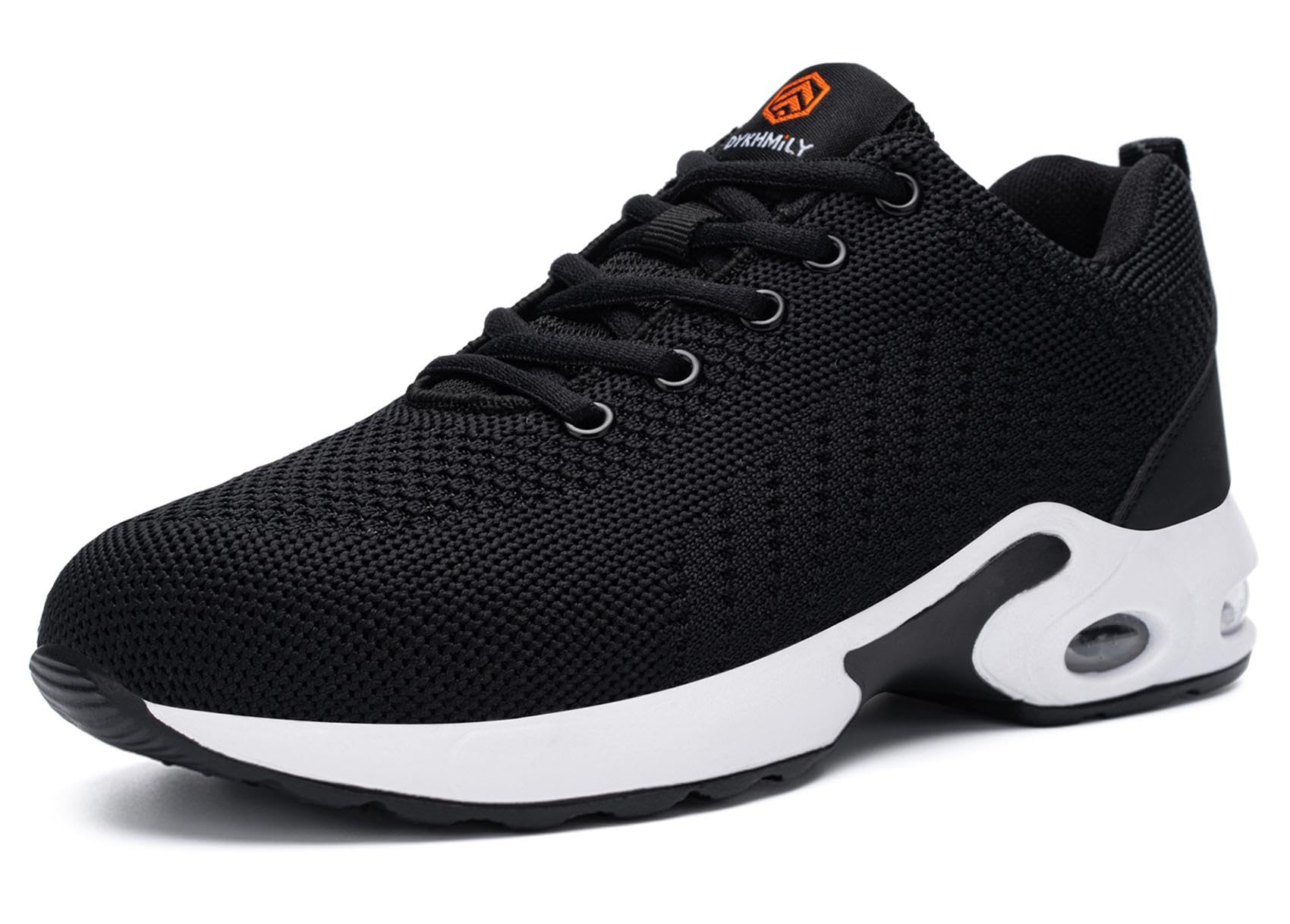 FENLERN Steel Toe Shoes for Women Lightweight Wide Size Safety Shoes Comfortable Work Sneakers Breathable Composite Toe Indestructible Zapatos de