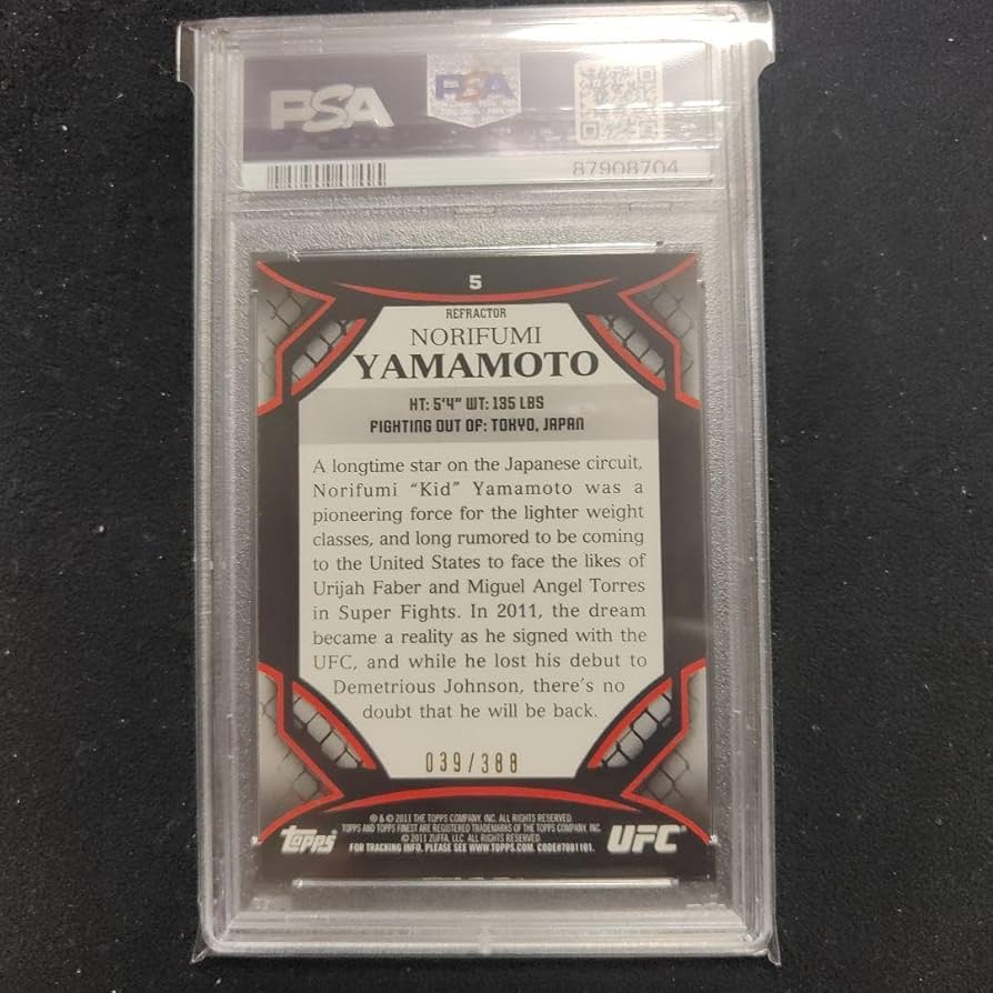 10枚限定 70枚限定　ルーキーカード　PSA10 山本KID徳郁 カード 10枚限定 70枚限定 ルーキーカード PSA10 山本KID徳郁 カード