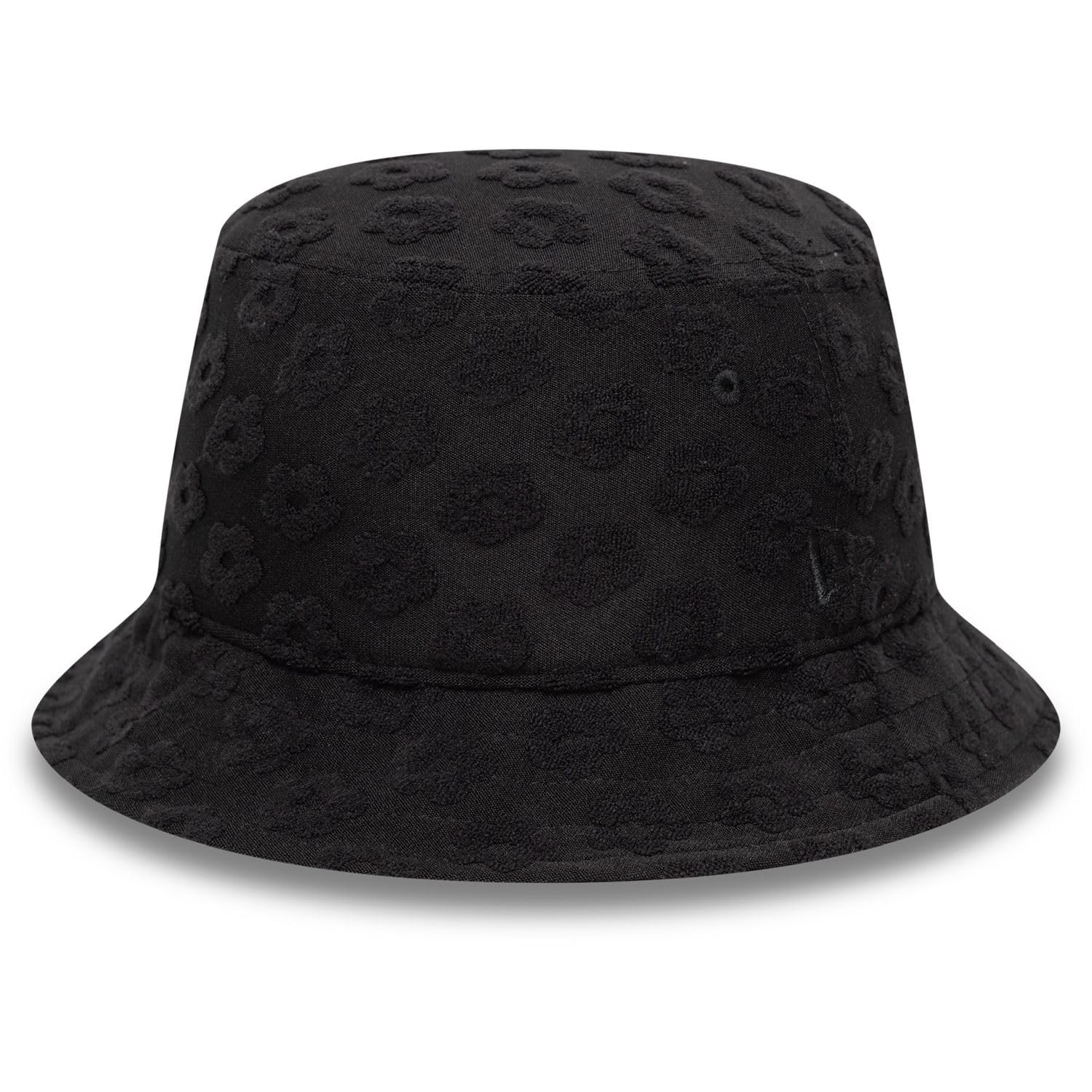 New Era Adventure Womens Bucket Hat - Towelling Black - M