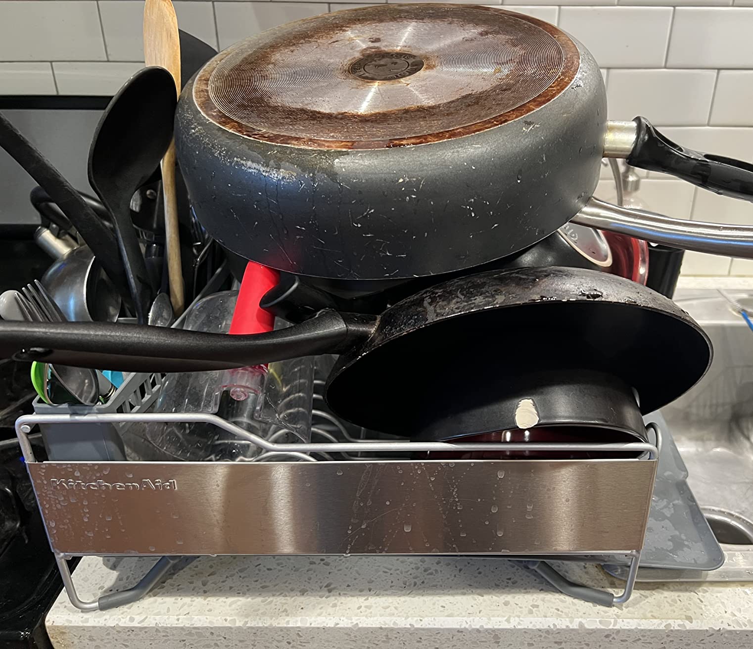 13/mo Finance KitchenAid Full Size Expandable DishDrying Rack, 24