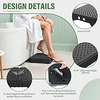 Vista 3 de SOYO Taburete de un solo paso para movilidad, dispositivo de asistencia de plataforma de pasos pequeños antideslizante para interiores/exteriores