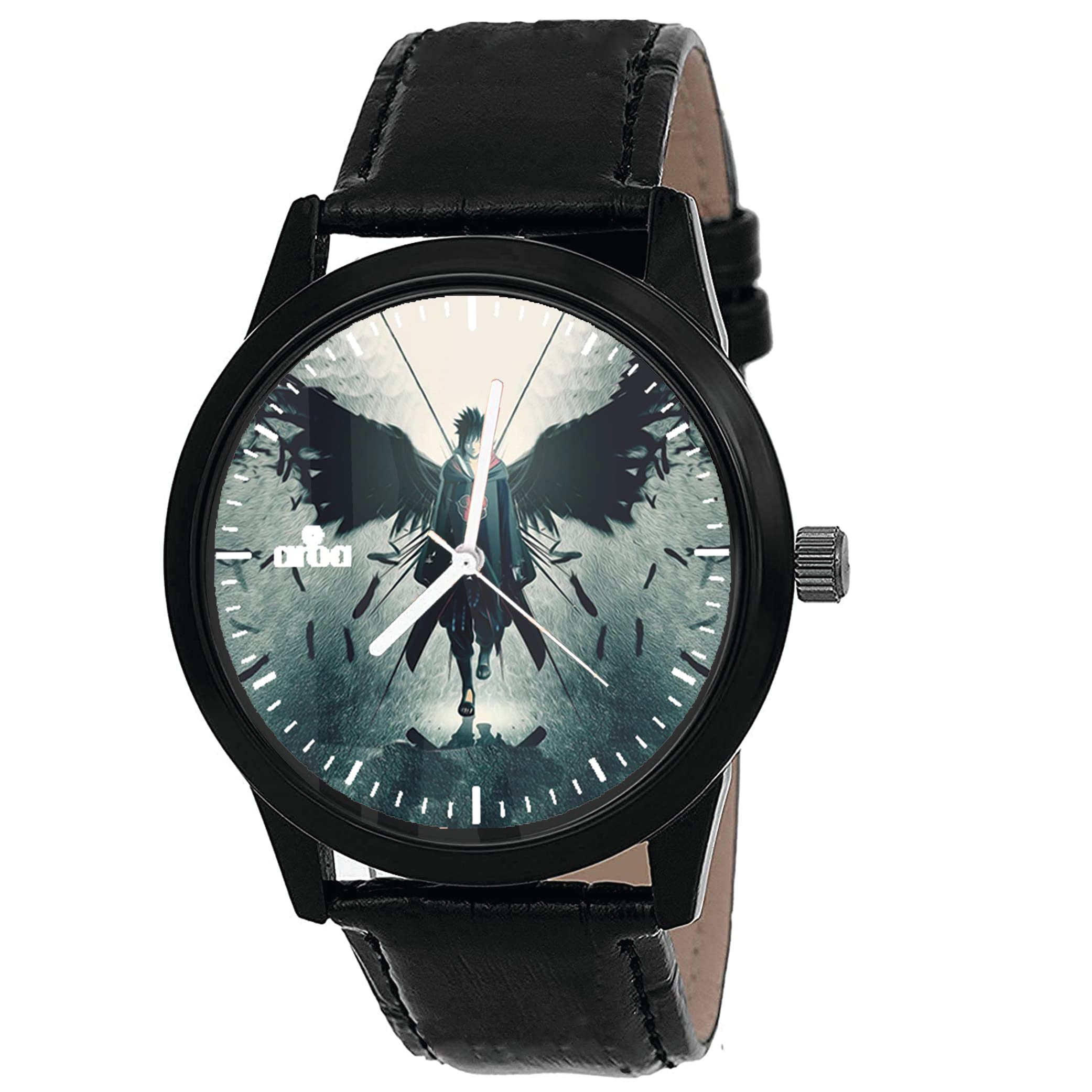 AROA Watch New Watch for Naruto Shippuuden Uchiha Sasuke Wings Akatsuki Model : 539 Black Metal Type Analog Black Strap Watch Black Dial for Men Stylish Watch for Boys (B0C4TST9DD) Amazon Price History, Amazon Price Tracker